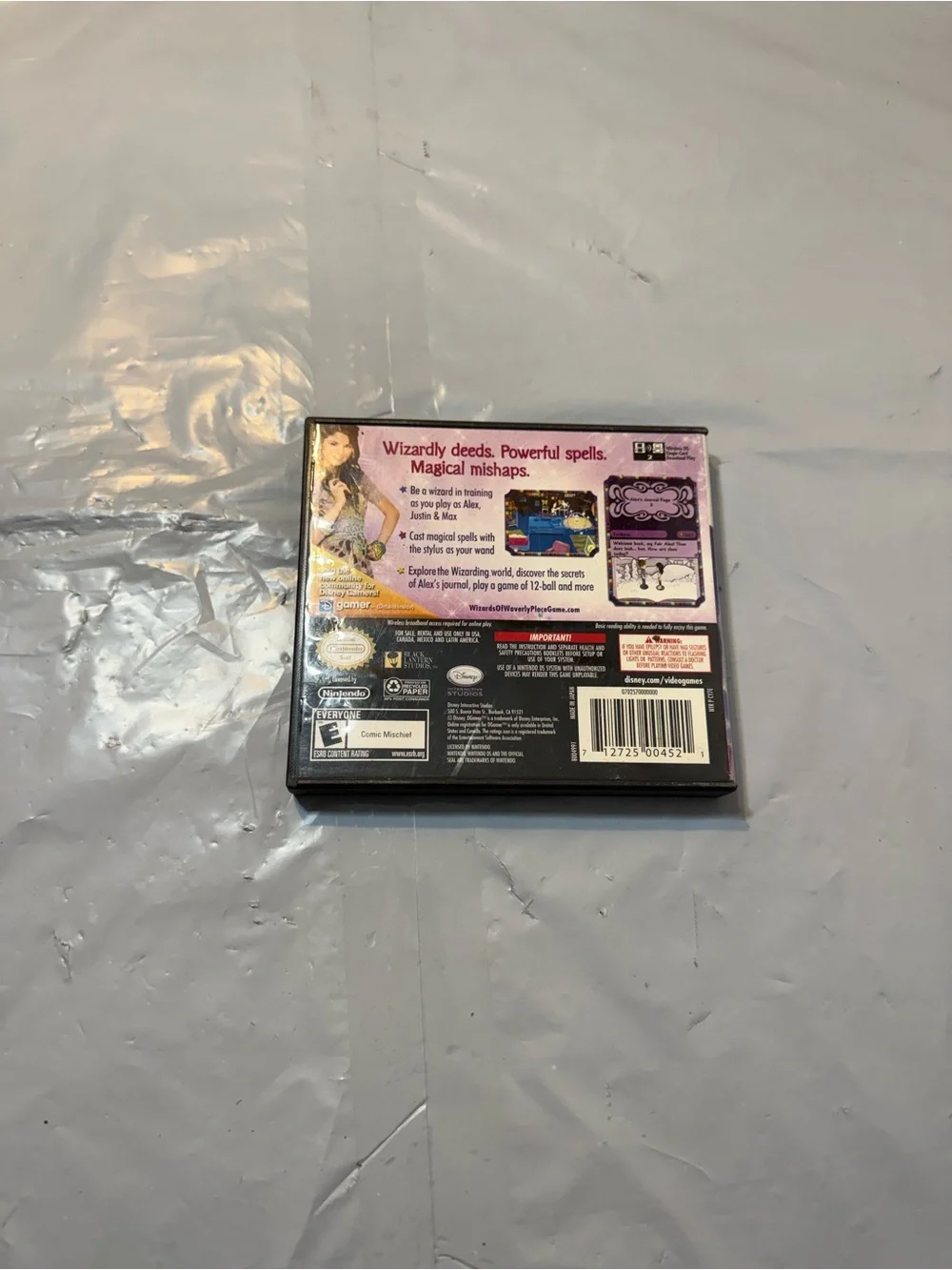Nintendo Ds Wizards of Waverly Place case only
